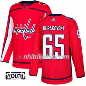 Washington Capitals Trikot Andre Burakovsky 65 Adidas 2017-2018 Rot Authentic - Kinder